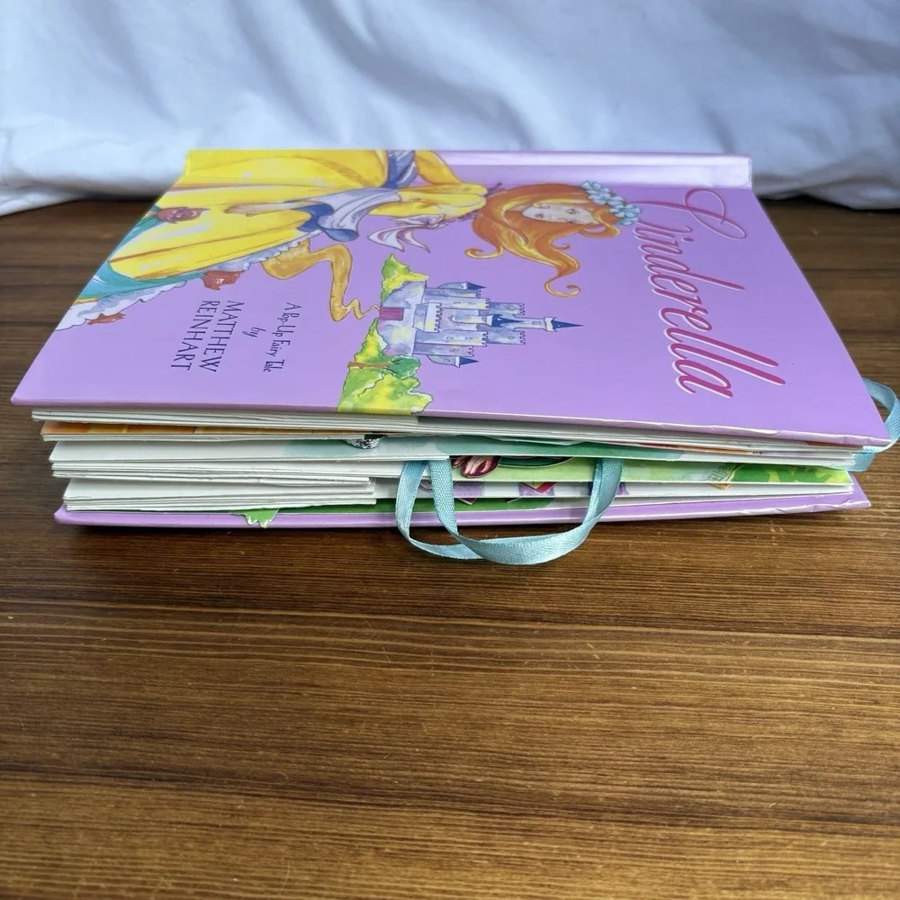 Matthew Reinhart Cinderella Pop-Up Fairy Tale Hardcover Interactive Story Book